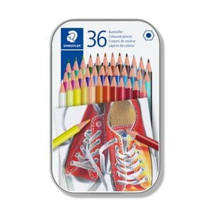 Picture 1 of Kleurpotlood Staedtler 175 6kantig assorti blik à 36 kleuren