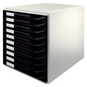 Picture 1 of Ladenblok Leitz A4 10 laden zwart/wit