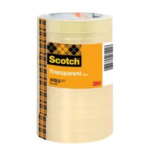 Picture 1 of Plakband Scotch 508 15mmx66m transparant 10 rollen