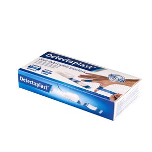 Picture 3 of Elastische blauwe textielpleister Detectaplast 180x20mm 100 stuks