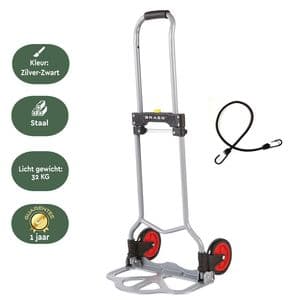 Picture 4 of Steekwagen BRASQ Inklapbaar HT60 incl. bagagespin 60Kg