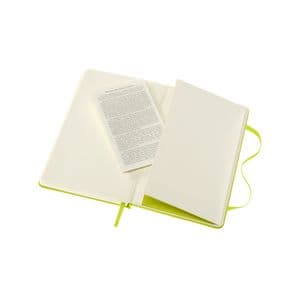 Picture 5 of Notitieboek Moleskine pocket 90x140mm lijn hard cover lemon green