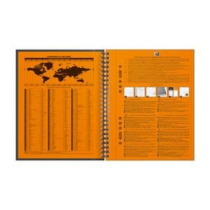 Picture 2 of Spiraalblok Oxford International Notebook A5+ ruit 160 pagina's