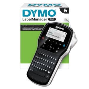 Picture 1 of Labelprinter Dymo LabelManager 280 draagbaar qwerty 12mm zwart