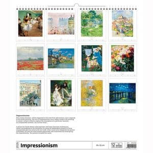 Picture 2 of Kalender 2026 Helma 365 Grote Impressionistische Kunstkalender 520x450