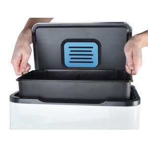 Picture 3 of Pedaalemmer Desq 40 liter RVS wit
