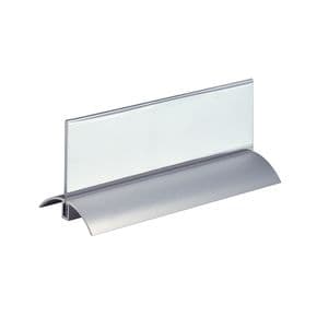 Picture 1 of Tafelnaambord Durable Presenter De Luxe 61x210mm 2 stuks