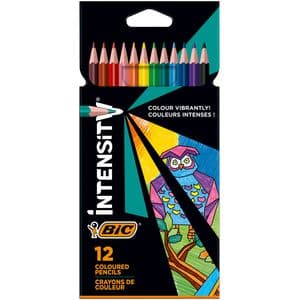 Picture 1 of Kleurpotloden Bic Intensity assorti etui à 12 stuks