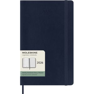 Picture 7 of Agenda 2026 Moleskine 12M Planner Weekly 7dagen/1pagina large sc sapphire blue