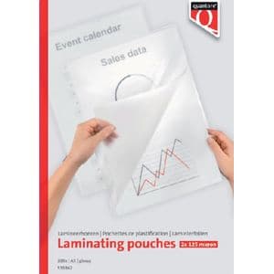 Picture 2 of Lamineerhoes Quantore A3 2x125micron 100 stuks
