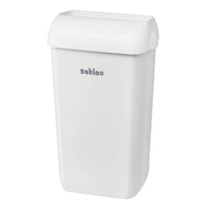 Picture 1 of Afvalbak Satino open inworp 23 liter wit 332580