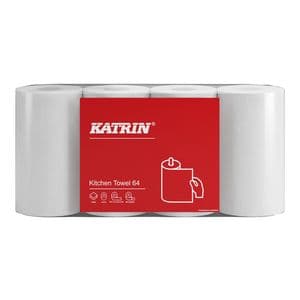 Picture 1 of Keukenrol Katrin 2-laags 64 vel wit 87075