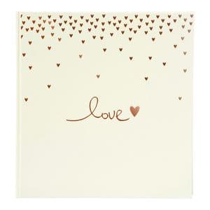 Picture 1 of Trouwplakalbum Raining Hearts peach
