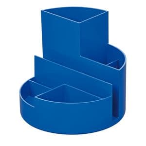 Picture 1 of Pennenkoker MAUL roundbox Blauwe Engel recycled 6 vaks blauw