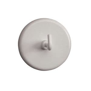 Picture 1 of Magneet met haak MAUL 47mm trekkracht 12kg wit 5 stuks