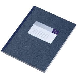 Picture 1 of Notitieboek Djois Atlanta gelijmd 210x165mm 192 blz. blauw
