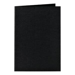 Picture 1 of Correspondentiekaart Papicolor dubbel 105x148mm ravenzwart pak à 6 stuks