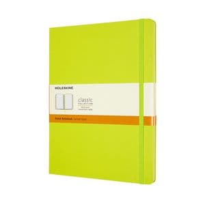 Picture 1 of Notitieboek Moleskine XL 190x250mm lijn hard cover lemon green