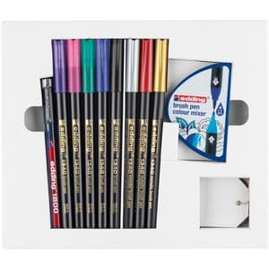 Picture 4 of Brushpen edding 1340 Happy Lettering assorti set à 9 stuks