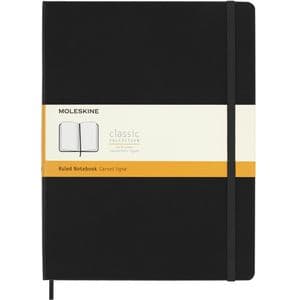 Picture 1 of Notitieboek Moleskine XL 190x250mm lijn hard cover zwart