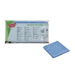 Picture 6 of Microvezeldoek Scotch-Brite Essential 360x360mm blauw 10 stuks