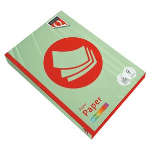 Picture 1 of Kopieerpapier Quantore Colour A4 120gr appelgroen 250 vel