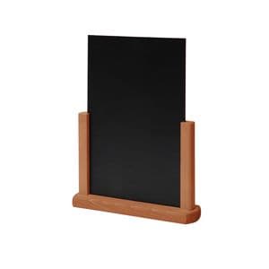 Picture 1 of Tafelkrijtbord IEZZY A5 lichtbruin hout