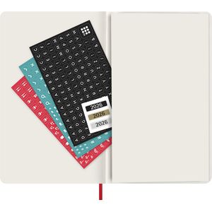 Picture 5 of Agenda 2026 Moleskine 12M Planner Weekly 7dagen/1pagina large sc scarlet red