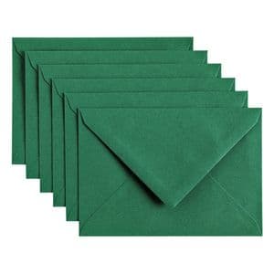 Picture 1 of Envelop Papicolor C6 114x162mm dennengroen pak à 6 stuks