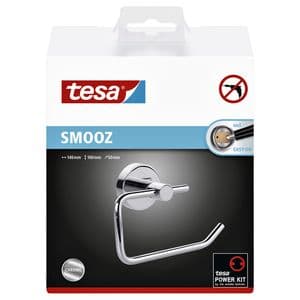 Picture 2 of Toiletrolhouder tesa® Smooz hoogglans verchroomd metaal zelfklevend