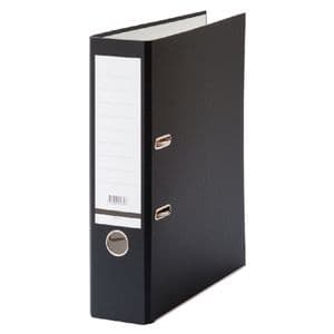 Picture 1 of Ordner Qbasic A4 80mm karton zwart