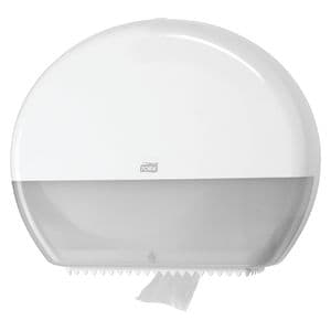 Picture 1 of Toiletpapierdispenser Tork T1 Elevation jumbo wit 554000