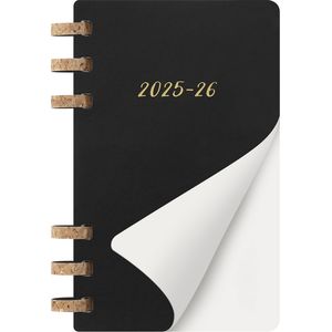 Picture 2 of Agenda 2025/2026 Moleskine 12M Academic Weekly 7dagen/1pagina Myrtle large sc black