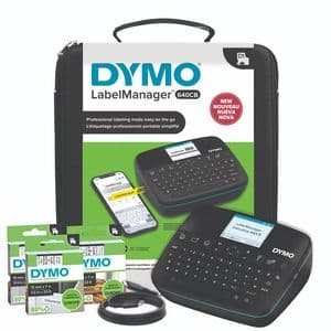 Picture 1 of Labelprinter Dymo LabelManager Executive 640CB draagbaar azerty 24mm zwart in koffer