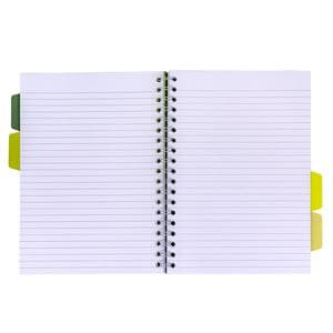 Picture 2 of Projectboek Pukka Pad Recycled B5 lijn 4-tabs 200 pagina's 80gr groen