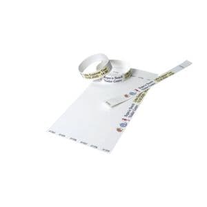 Picture 2 of Polsband Colop E-mark 250x19mm 100 stuks wit