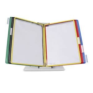 Picture 1 of Zichtpanelensysteem bureau Tarifold metaal A4 met 10-tassen assorti