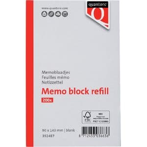 Picture 1 of Memoblaadjes Quantore losbladig 140x90x20mm 200 vel
