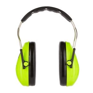 Picture 4 of Oorkap 3M Peltor voor kinderen H510AK (87-98 dB) neongroen