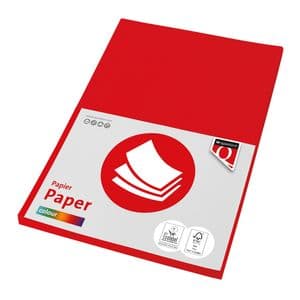 Picture 1 of Kopieerpapier Quantore Colour A4 120gr felrood 100 vel
