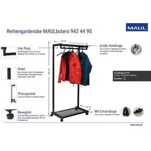 Picture 6 of Garderoberek MAUL Bolero 166x78x46cm mobiel