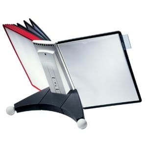 Picture 1 of Bureaustandaard Durable 5632 Sherpa met 10-tassen rood/zwart