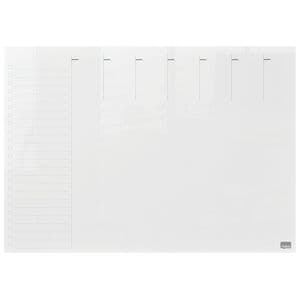 Picture 4 of Weekplanner Nobo transparant acryl A4