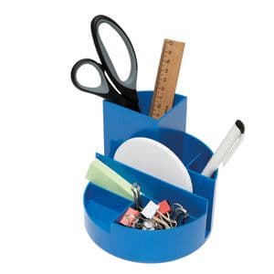 Picture 3 of Pennenkoker MAUL roundbox Blauwe Engel recycled 6 vaks blauw