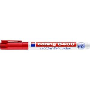 Picture 2 of Cd marker edding 8400 rond 0.5-1.0mm rood