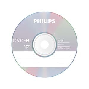 Picture 2 of DVD-R Philips 4.7GB 16x SP 50 stuks