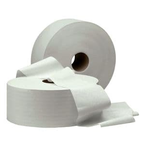 Picture 1 of Toiletpapier Cleaninq T1 jumbo groot 2-laags 6x380m wit