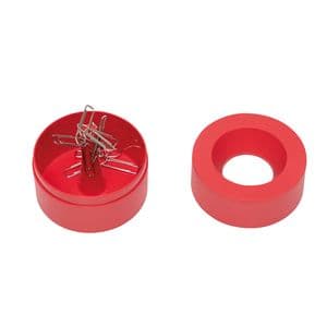 Picture 3 of Papercliphouder MAULpro magnetisch recycled Ø73x60mm rood