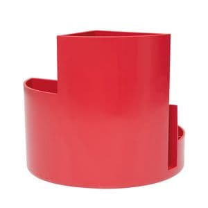 Picture 2 of Pennenkoker MAULroundbox Blauwe Engel recycled 6 vaks rood