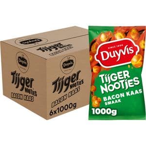 Picture 2 of Tijgernootjes Duyvis bacon kaas zak 1kg